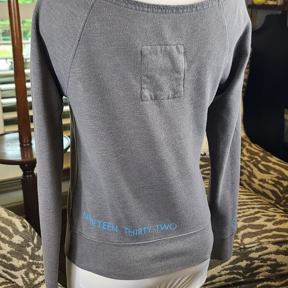 Gilly Hicks Boat Neck Sweatshirt Hummingbird Size Small - Picture 4 of 9